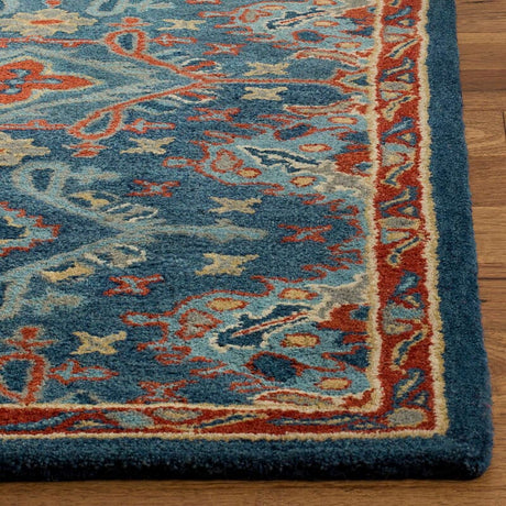 Safavieh Heritage Hg422M Blue / Multi Rugs - Safavieh - hg422m - 3