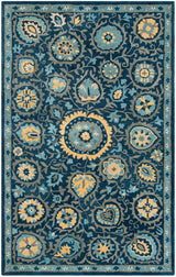 Safavieh Heritage Hg423N Navy / Gold Rugs - Safavieh - hg423n - 3