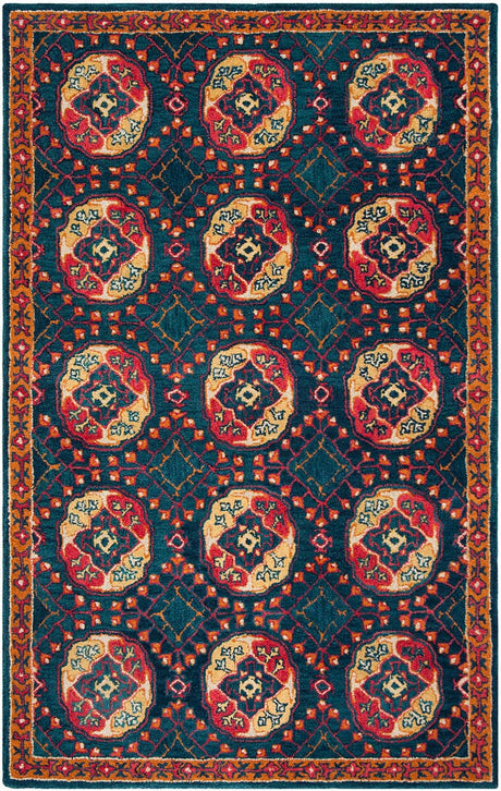 Safavieh Heritage Hg424N Navy / Red Rugs - Safavieh - hg424n - 3