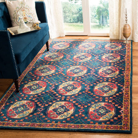 Safavieh Heritage Hg424N Navy / Red Rugs - Safavieh - hg424n - 3