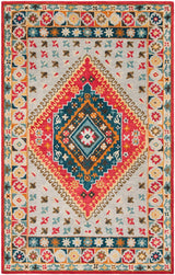 Safavieh Heritage Hg425F Grey / Red Rugs - Safavieh - hg425f - 3