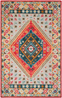 Safavieh Heritage Hg425F Grey / Red Rugs - Safavieh - hg425f - 3