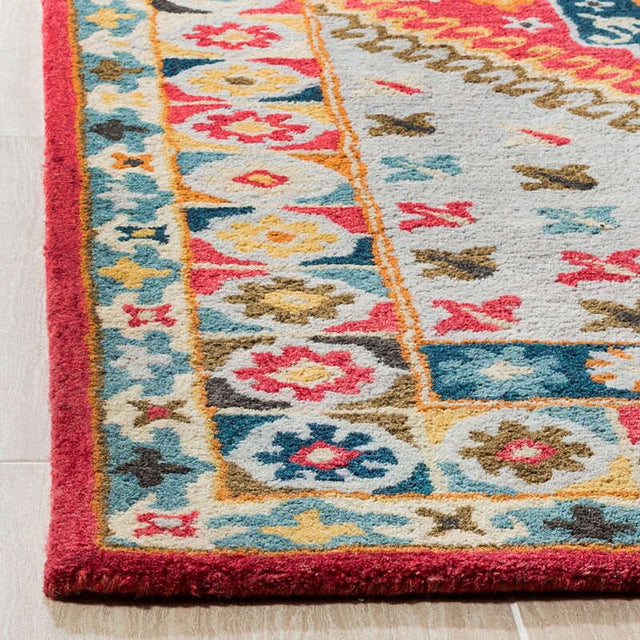 Safavieh Heritage Hg425F Grey / Red Rugs - Safavieh - hg425f - 3