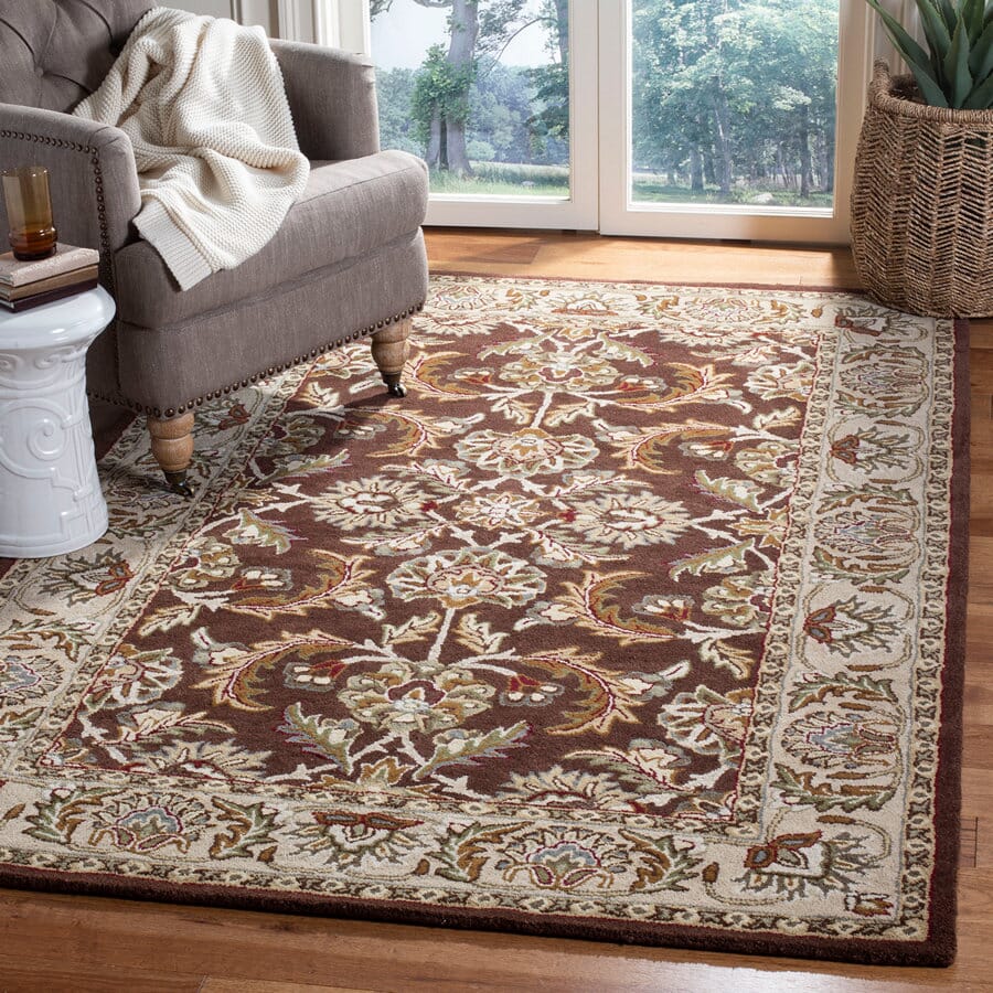 Safavieh Heritage Hg451A Brown / Ivory Rugs - Safavieh - hg451a - 3