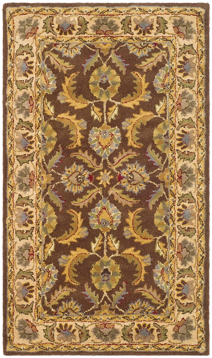 Safavieh Heritage Hg451A Brown / Ivory Rugs - Safavieh - hg451a - 3