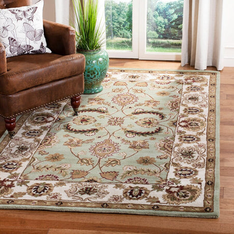 Safavieh Heritage hg453a Light Green / Ivory Rugs - Safavieh - hg453a - 3