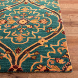 Safavieh Heritage Hg475Y Green/Orange Rug - Safavieh - hg475y - 6r