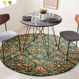 Safavieh Heritage Hg475Y Green/Orange Rug - Safavieh - hg475y - 6r