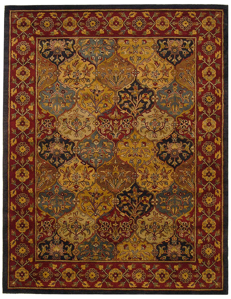 Safavieh Heritage hg510a Multi / Navy Rugs - Safavieh - hg510a - 4r