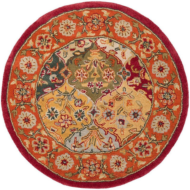 Safavieh Heritage hg510b Multi / Red Rugs - Safavieh - hg510b - 4r