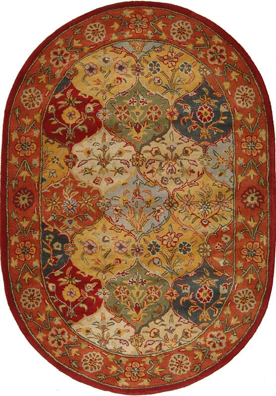 Safavieh Heritage hg510b Multi / Red Rugs - Safavieh - hg510b - 5ov