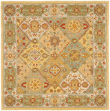 Safavieh Heritage hg512c Multi / Ivory Rugs - Safavieh - hg512c - 6sq