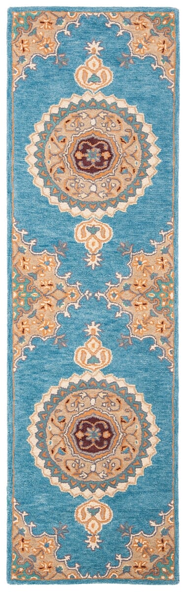 Safavieh Heritage Hg551M Blue / Beige Rugs - Safavieh - hg551m - 28