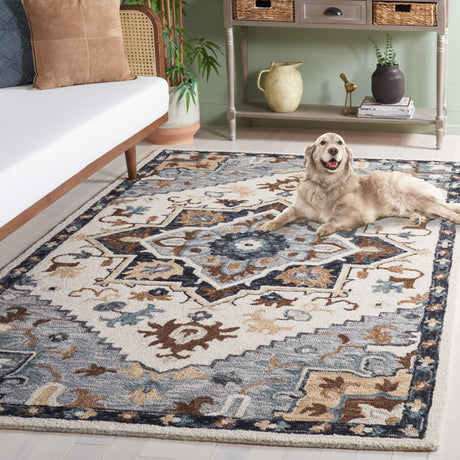 Safavieh Heritage Hg552F Ivory/Grey Rug - Safavieh - hg552f - 28