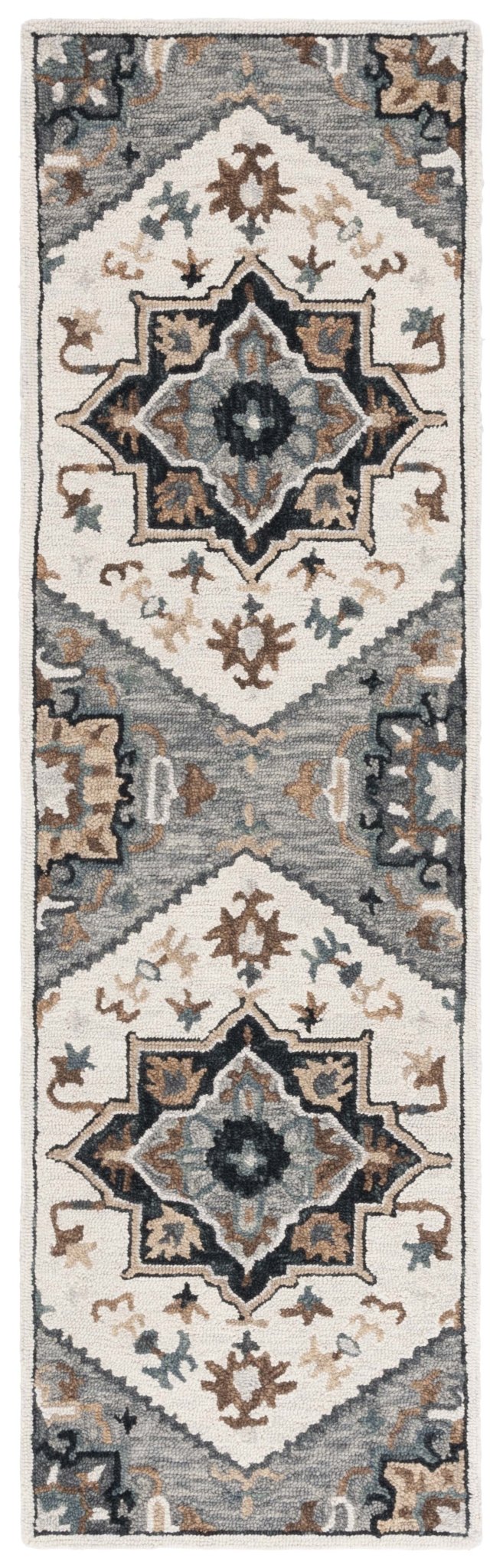 Safavieh Heritage Hg552F Ivory/Grey Rug - Safavieh - hg552f - 28