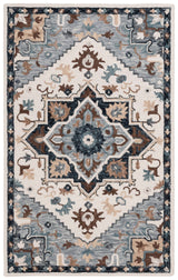 Safavieh Heritage Hg552F Ivory/Grey Rug - Safavieh - hg552f - 3
