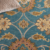 Safavieh Heritage Hg553M Blue/Yellow Rug - Safavieh - hg553m - 28