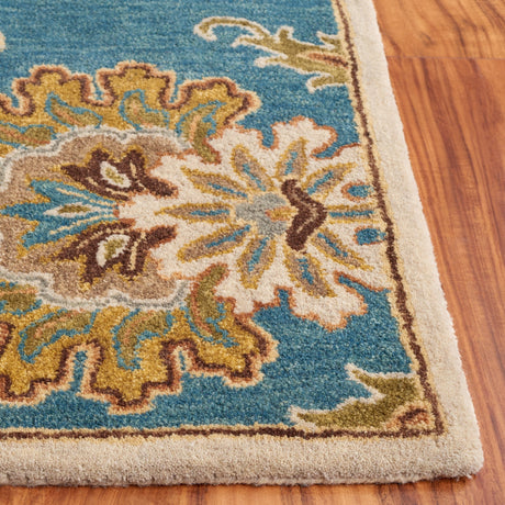 Safavieh Heritage Hg553M Blue/Yellow Rug - Safavieh - hg553m - 28