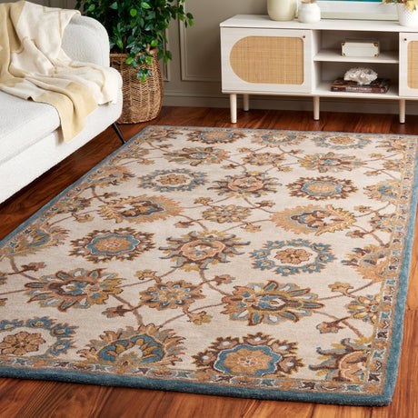 Safavieh Heritage Hg554B Beige/Ivory Rug - Safavieh - hg554b - 3