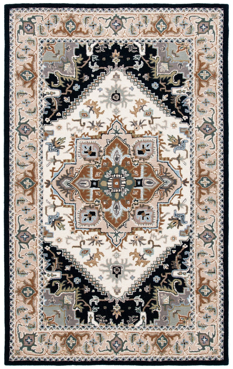 Safavieh Heritage Hg625D Beige/Navy Rug - Safavieh - hg625d - 2
