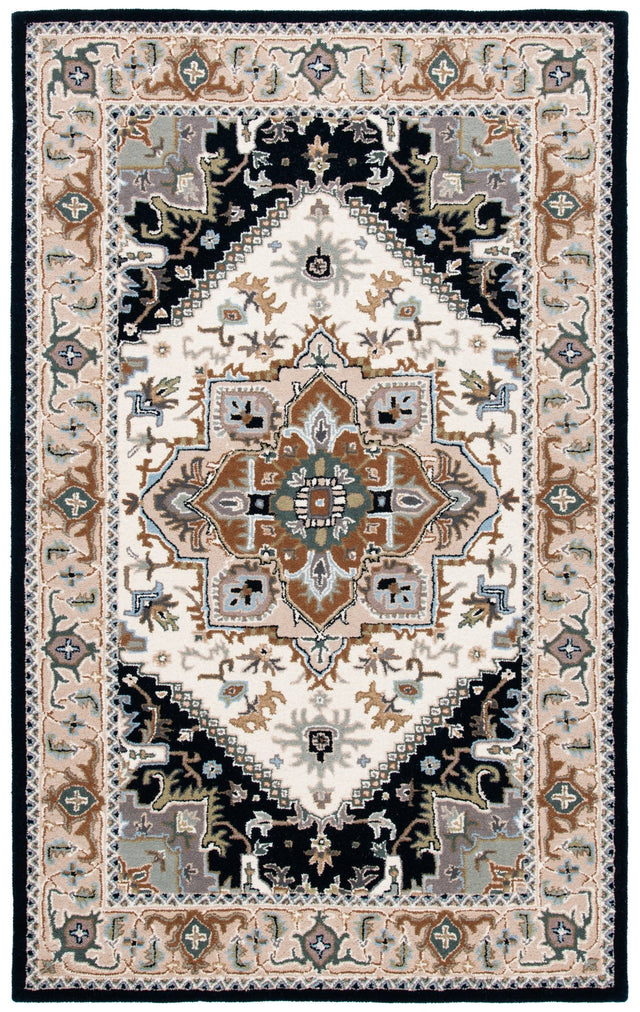 Safavieh Heritage Hg625D Beige/Navy Rug - Safavieh - hg625d - 2