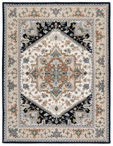 Safavieh Heritage Hg625D Beige/Navy Rug - Safavieh - hg625d - 4r