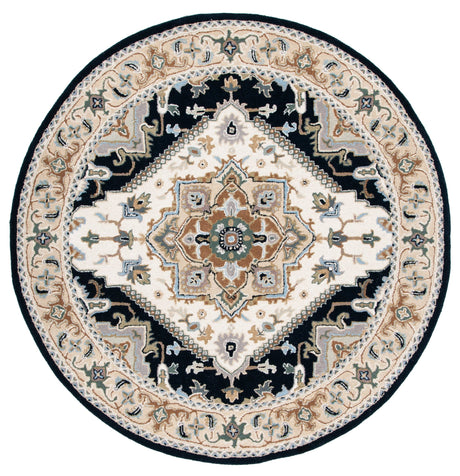 Safavieh Heritage Hg625D Beige/Navy Rug - Safavieh - hg625d - 4r