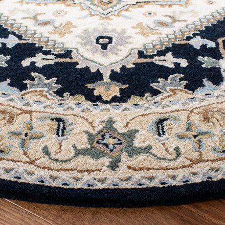 Safavieh Heritage Hg625D Beige/Navy Rug - Safavieh - hg625d - 4r