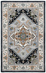 Safavieh Heritage Hg625H Grey/Navy Rug - Safavieh - hg625h - 3