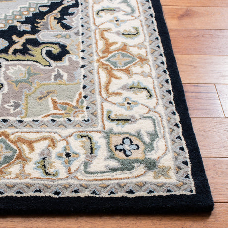 Safavieh Heritage Hg625H Grey/Navy Rug - Safavieh - hg625h - 4r