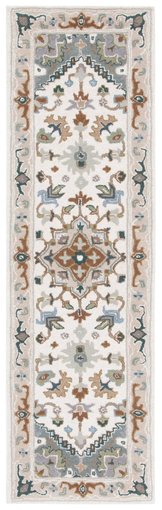 Safavieh Heritage Hg625L Ivory/Light Blue Rug - Safavieh - hg625l - 28
