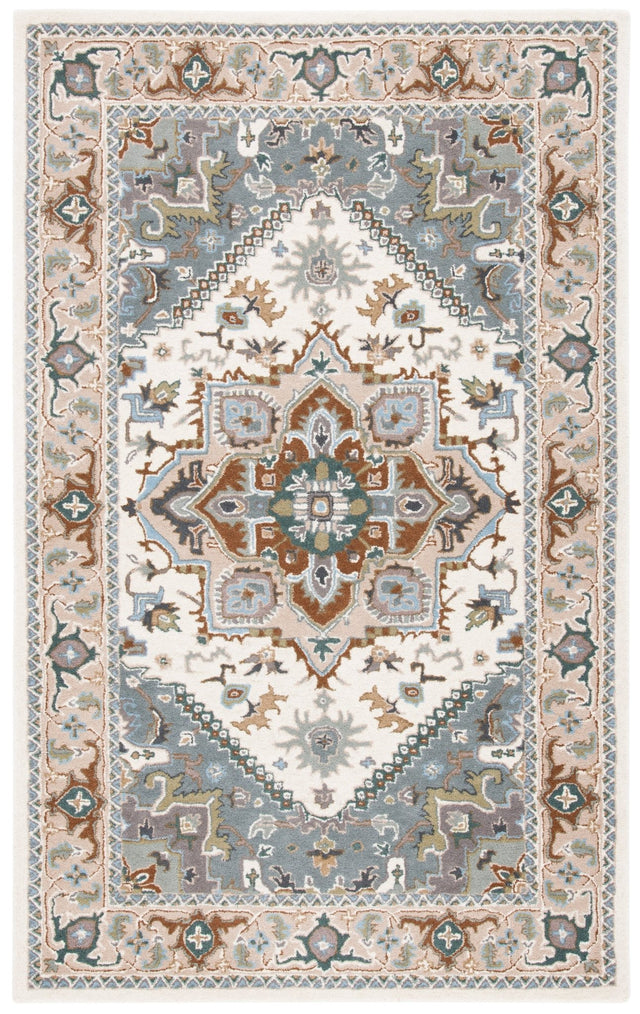 Safavieh Heritage Hg625L Ivory/Light Blue Rug - Safavieh - hg625l - 3