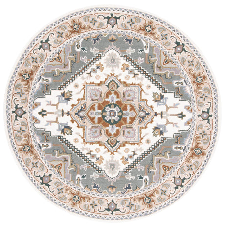 Safavieh Heritage Hg625L Ivory/Light Blue Rug - Safavieh - hg625l - 4r