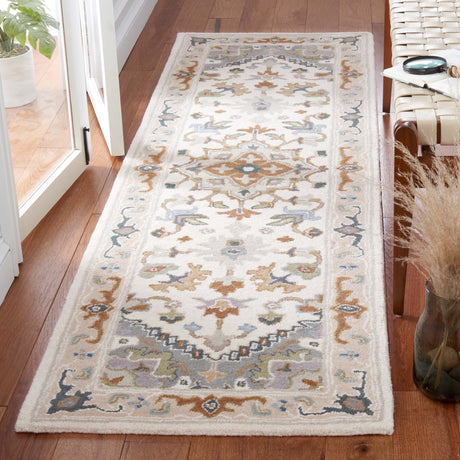 Safavieh Heritage Hg625L Ivory/Light Blue Rug - Safavieh - hg625l - 4r