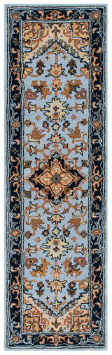 Safavieh Heritage Hg625M Blue/Light Brown Rug - Safavieh - hg625m - 26