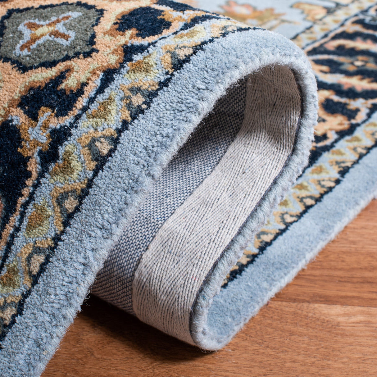 Safavieh Heritage Hg625M Blue/Light Brown Rug - Safavieh - hg625m - 26