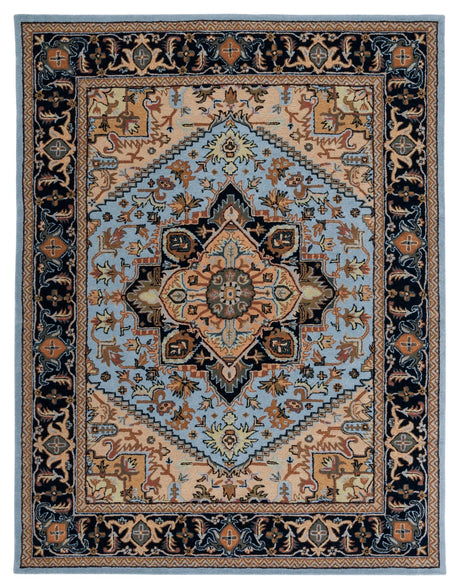 Safavieh Heritage Hg625M Blue/Light Brown Rug - Safavieh - hg625m - 4r