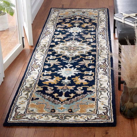 Safavieh Heritage Hg625N Navy/Ivory Rug - Safavieh - hg625n - 28