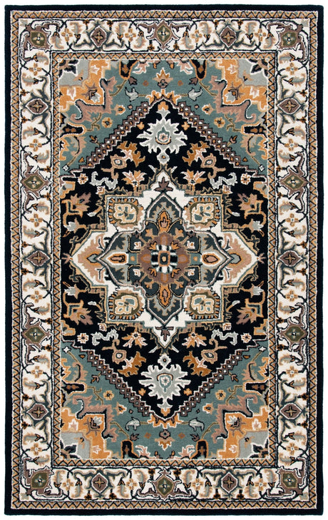 Safavieh Heritage Hg625N Navy/Ivory Rug - Safavieh - hg625n - 3