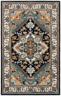 Safavieh Heritage Hg625N Navy/Ivory Rug - Safavieh - hg625n - 3