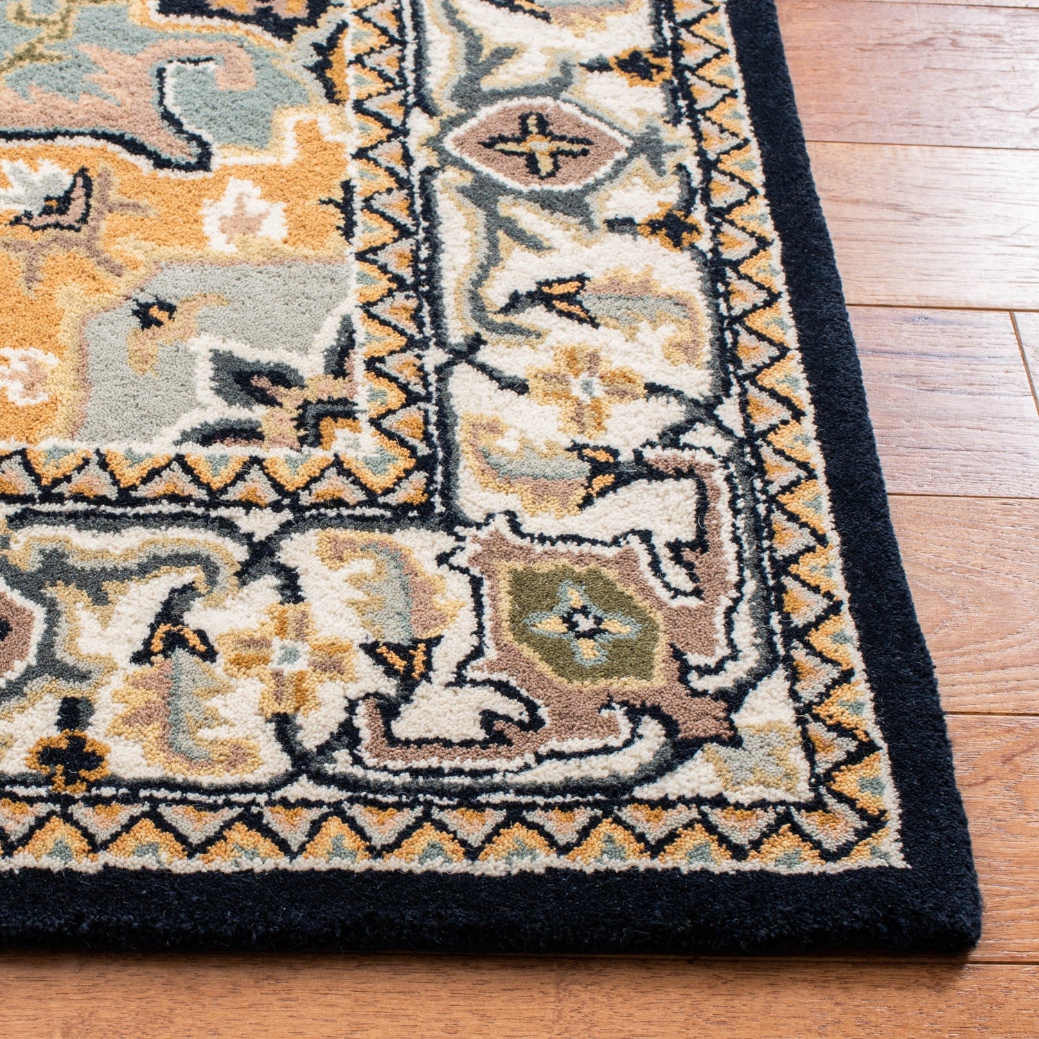 Safavieh Heritage Hg625N Navy/Ivory Rug - Safavieh - hg625n - 4r