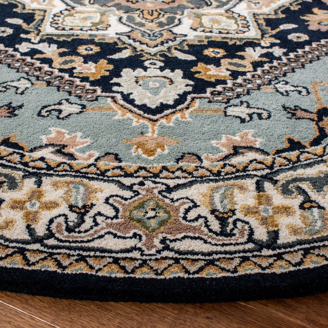 Safavieh Heritage Hg625N Navy/Ivory Rug - Safavieh - hg625n - 4r