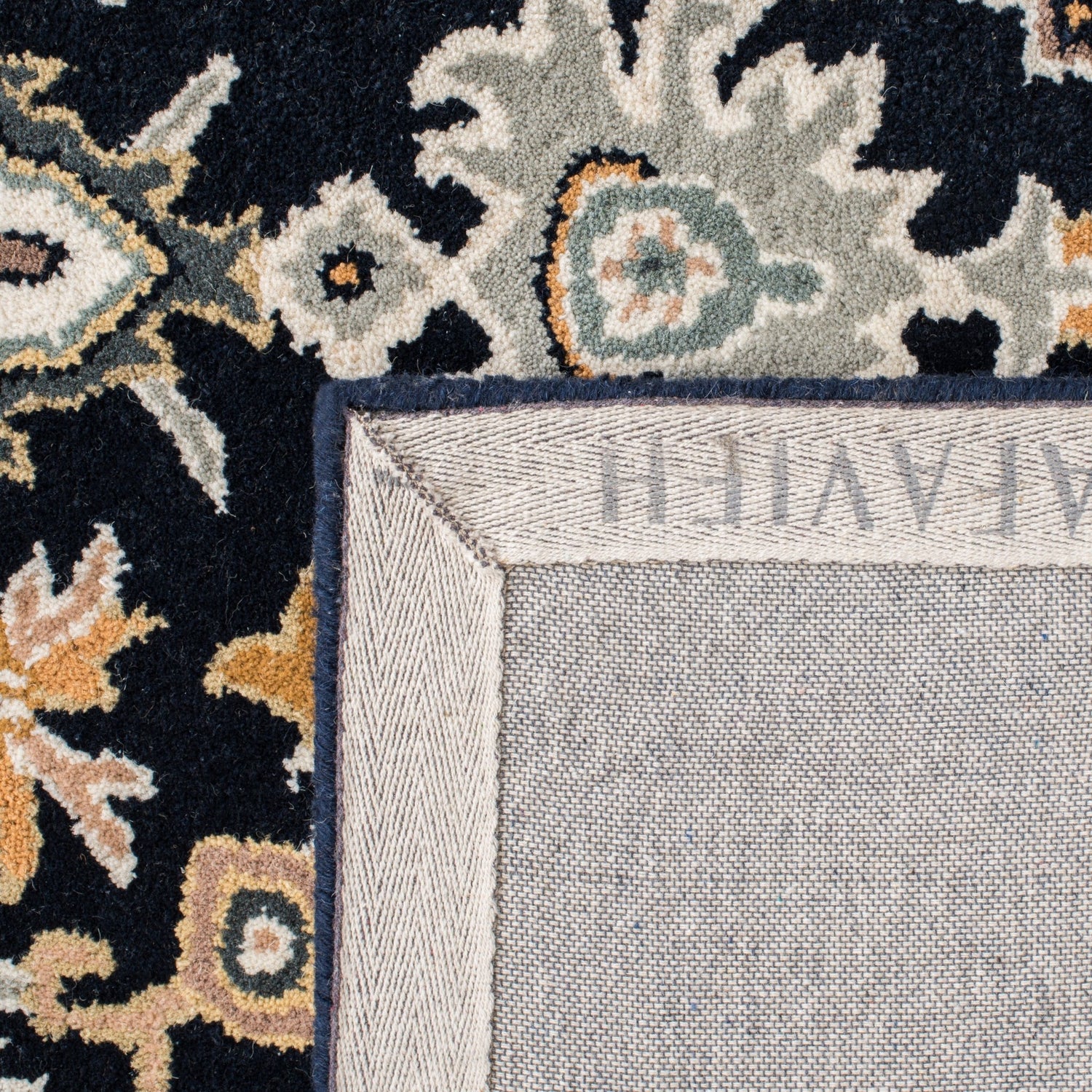 Safavieh Heritage Hg625N Navy/Ivory Rug - Safavieh - hg625n - 4r
