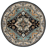 Safavieh Heritage Hg625N Navy/Ivory Rug - Safavieh - hg625n - 4r