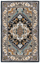 Safavieh Heritage Hg625N Navy/Ivory Rug - Safavieh - hg625n - 4r