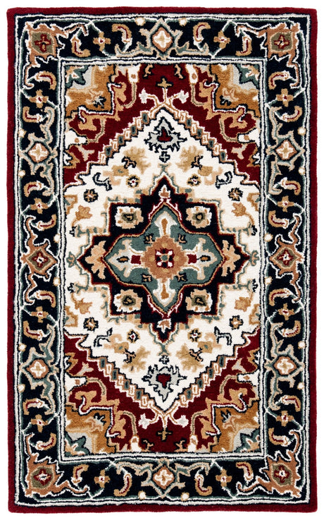 Safavieh Heritage Hg625Q Ivory/Red Rug - Safavieh - hg625q - 4r