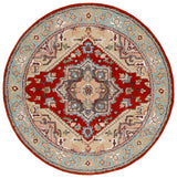 Safavieh Heritage Hg625R Red/Blue Rug - Safavieh - hg625r - 6r