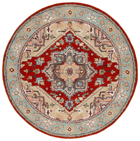 Safavieh Heritage Hg625R Red/Blue Rug - Safavieh - hg625r - 6r