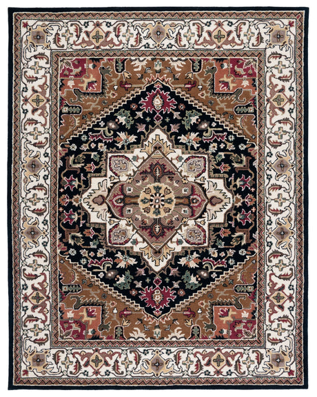 Safavieh Heritage Hg625T Navy/Brown Rug - Safavieh - hg625t - 4r