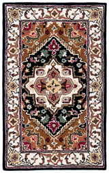 Safavieh Heritage Hg625T Navy/Brown Rug - Safavieh - hg625t - 4r